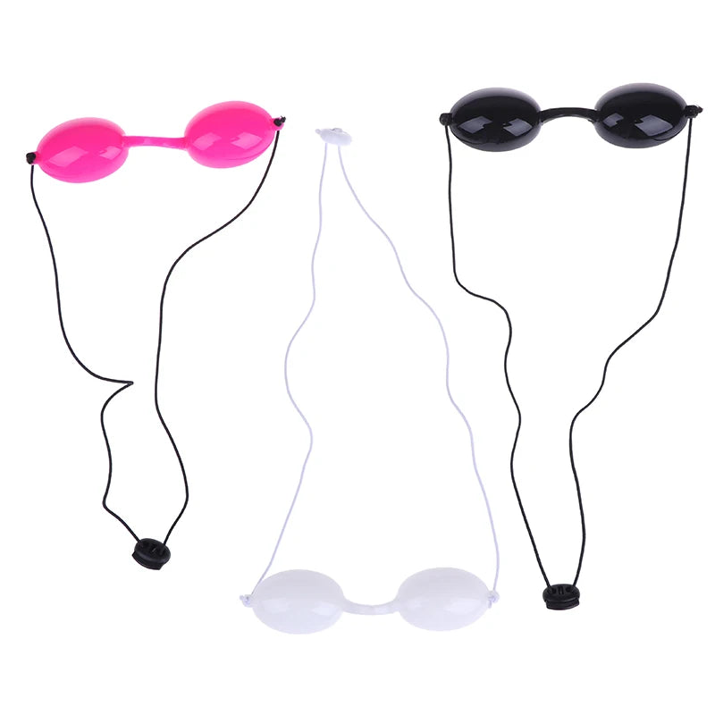 Adjustable Laser Safety Eyepatch Goggles | Full Shading Protective Eyewear for Tattoo an detail view