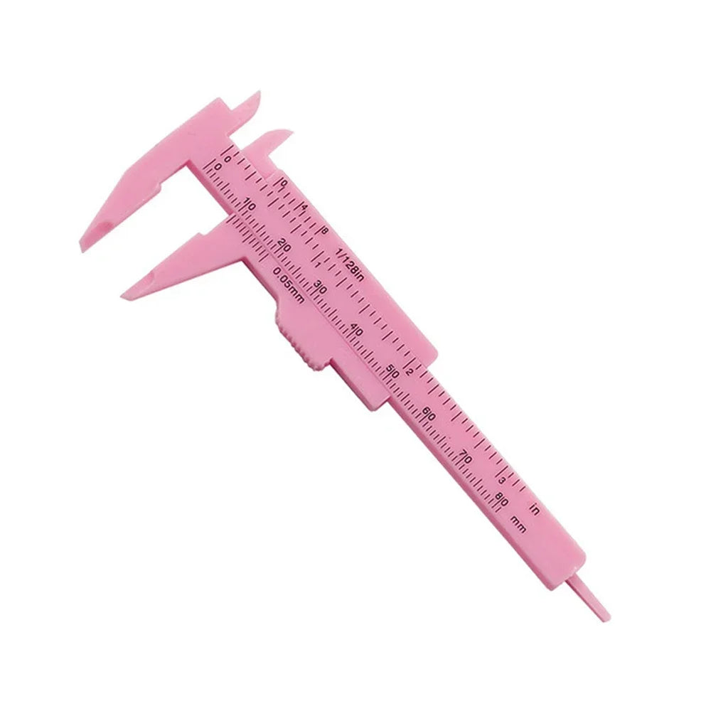 Student Plastic Vernier Caliper 0-80mm | Precision Measuring Tool for Students and DIY detail view