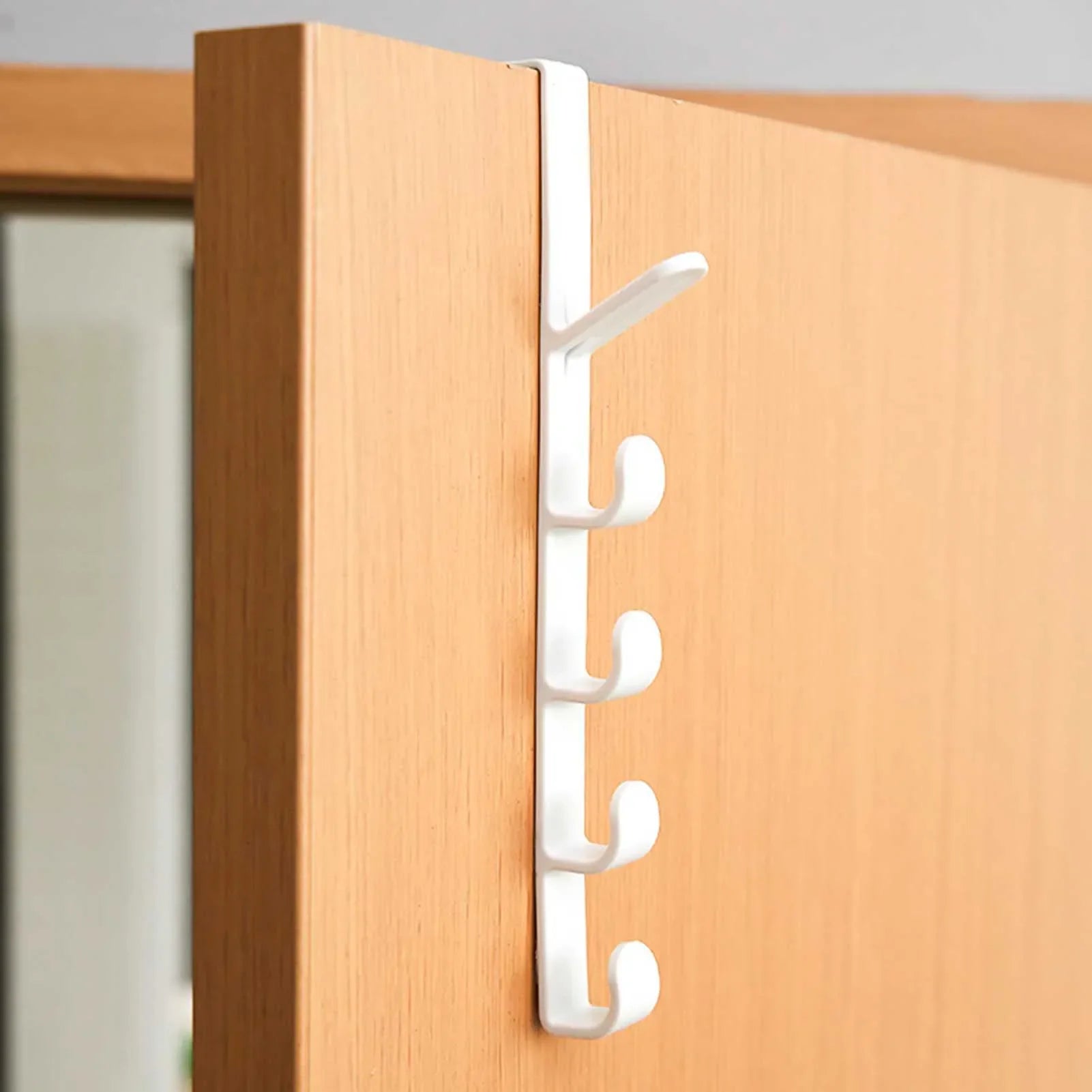 Home Organizer Rack Hook Behind the Door Clothes Coat Hat Towel Hanger Bedroom Bathroom detail view