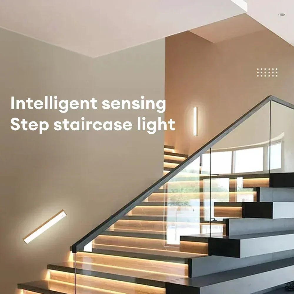 USB Rechargeable Motion Sensor LED Bar Light | 3-Mode Induction Night Light for Kit additional angle