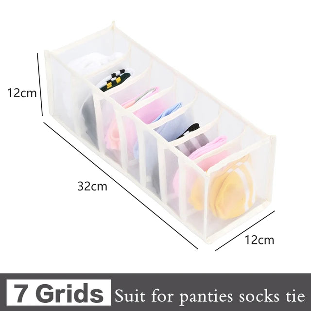 Jeans Organization Storage Box | Closet Drawer Organizer for Pants and Clothing detail view