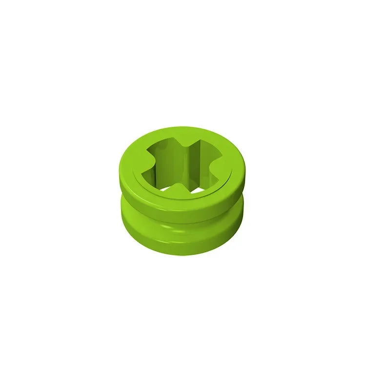 Gobricks GDS-616 Technical Bush 1/2 Smooth Building Blocks | Compatible with Lego 3212 close-up view