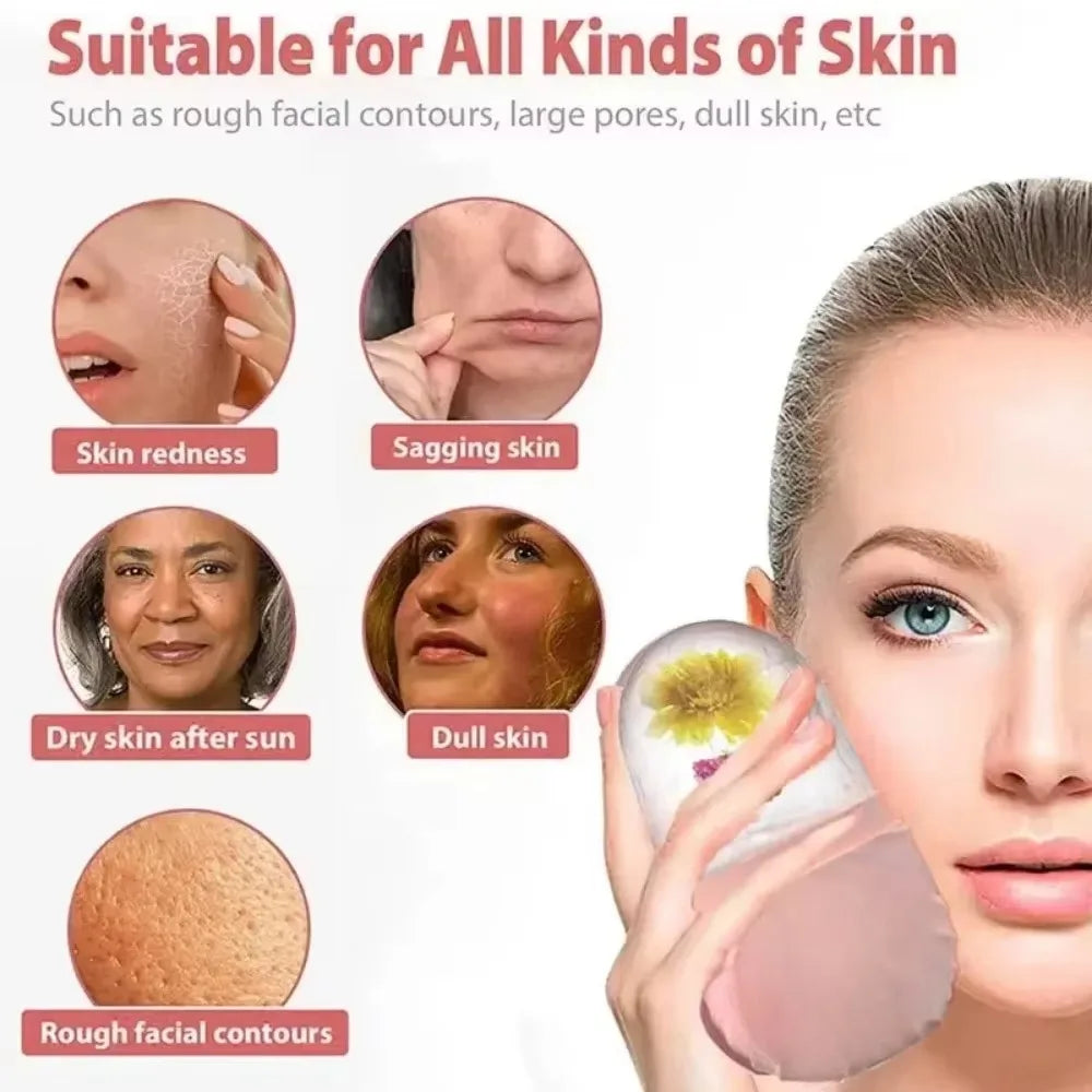 Silicone Ice Roller for Face | Facial Lifting and Contouring Tool detail view