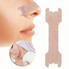 Anti-Snoring Nasal Strips 100 Pack | Breathable Adhesive Nose Strips for Snoring Relief detail view