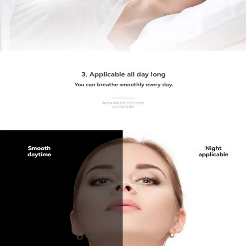 Nasal Snore Stopper Strips | Physical Expansion Nose Patch for Adults and Children lifestyle view