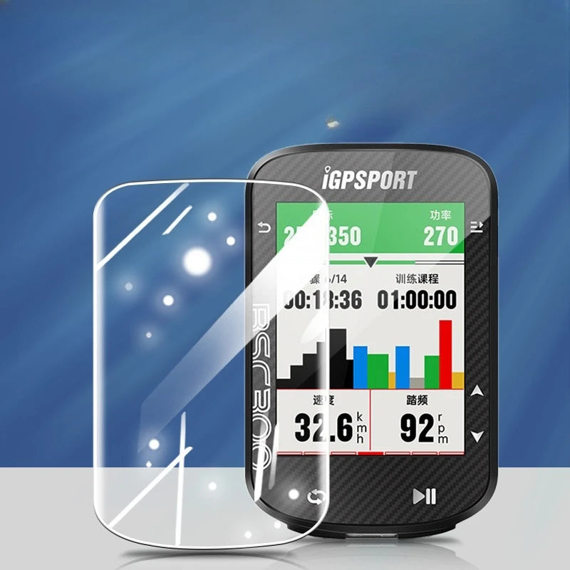 Clear Tempered Glass For iGPSPORT BSC100S BSC200 Screen Protector For BSC300 BSC100 Glass Protective Film Cover