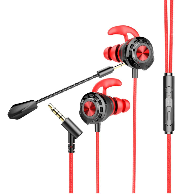 Gaming Headset with 7.1 Surround Sound and Noise-Cancelling Mic | Wired PC Earphone additional angle