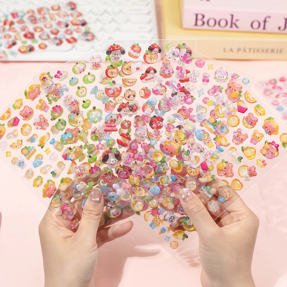 Mr.Paper 3D Relief Bead Stickers | Sweet Candy Party Series Kawaii Decor alternate view