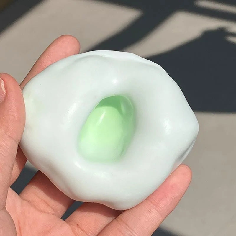 Moldable Squishy Toy Mochi Stress Relief Ball | Slow Rise DIY Air Pump Decompression S close-up view