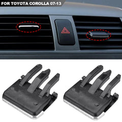 2/4Pcs Car Dashboard Air Conditioner Outlet Pick AC Vent Grille Tab Clip Replacement alternate view