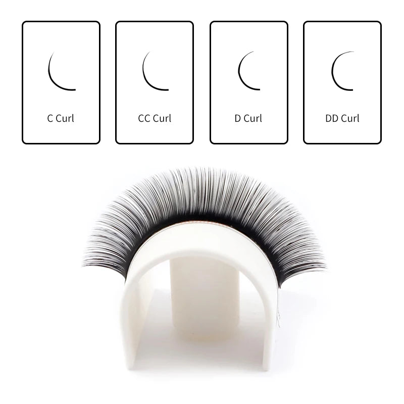 JoyCo Customize Cosplay Eyelash Extensions | Silk Lashes for Volume and Classic Style alternate view