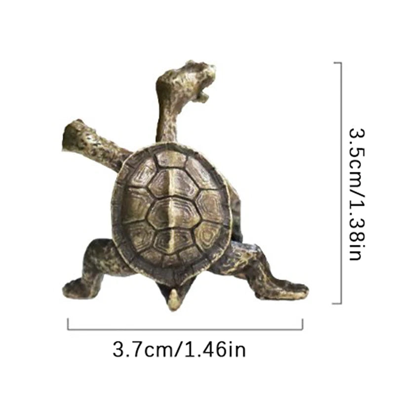Mini Metal Turtle Incense Holder | Cute Animal Sandalwood Stick Burner for Home Dec additional angle