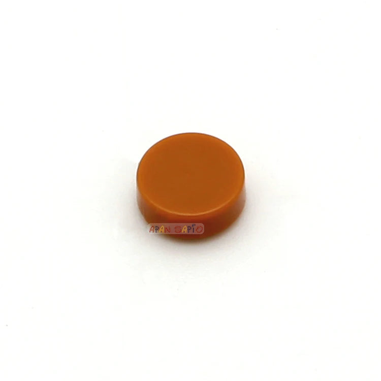 100pcs 1x1 Round Building Blocks Bricks | 33 Color DIY Educational Toy Set close-up view