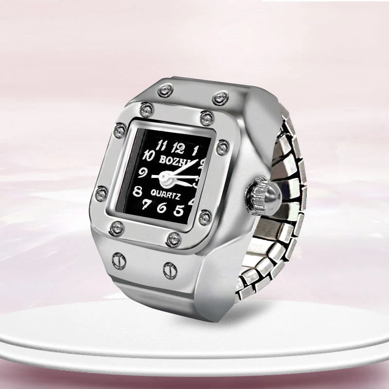 Roman Numeral Punk Gothic Finger Clock Jewelry
