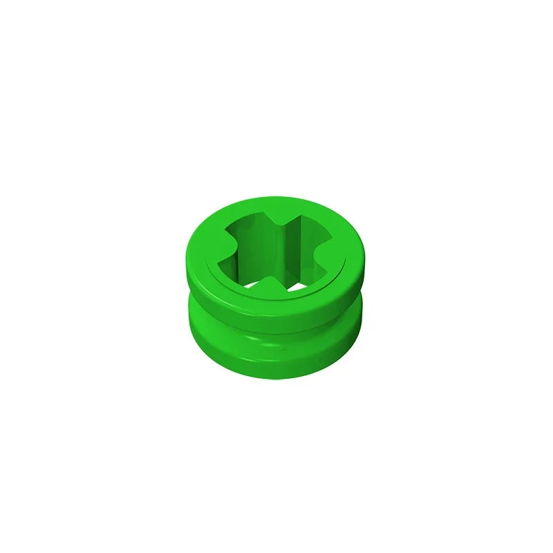 Gobricks GDS-616 Technical Bush 1/2 Smooth Building Blocks | Compatible with Lego 32123 detail view