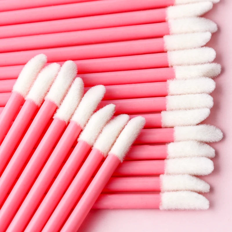 Kekelala 50Pcs Disposable Lip Brushes | Multi-Use Makeup Applicators for Lip Gloss an alternate view