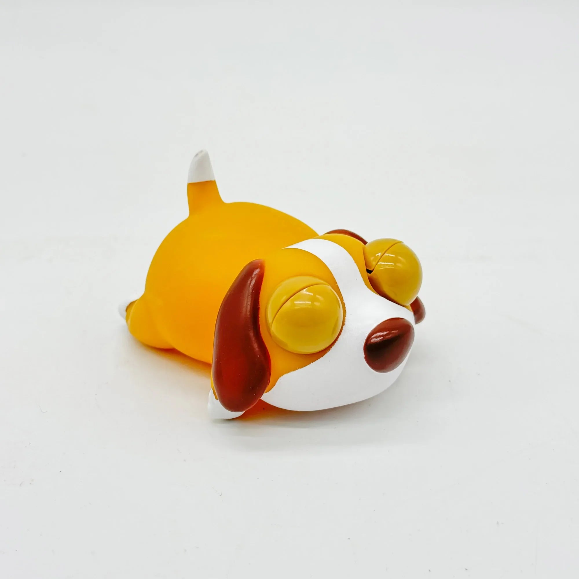 Cute Squishy Dog Stress Toy | Kawaii Big Eyes Puppy Squishy close-up view