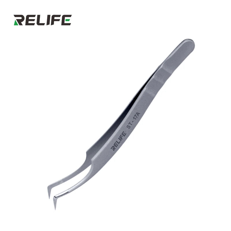 RELIFE ST-17A Ultra-Precision Tweezers | IC Chip Tinning & BGA Stencil Repair Tool alternate view