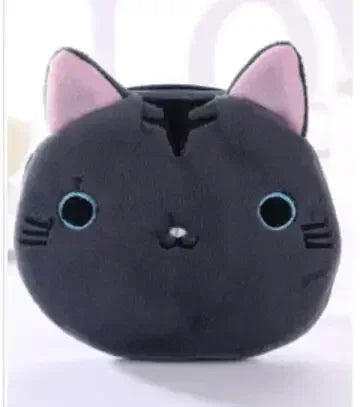 Cute Animal Plush Coin Purse | Zipper Change Purse with Keychain Mini Wallet close-up view