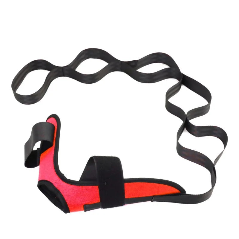 Fascia Stretcher with Loops | Yoga Strap for Rehabilitation and Flexibility Training lifestyle view