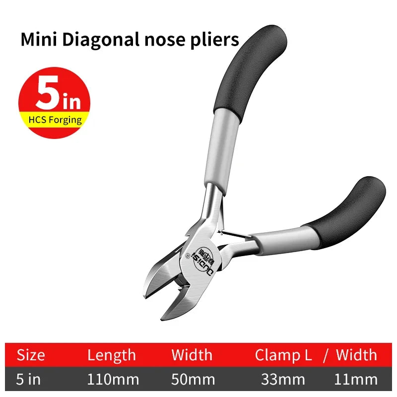 Mini Pliers Set for Jewelry Making | DIY Beading and Craft Tool Kit additional angle
