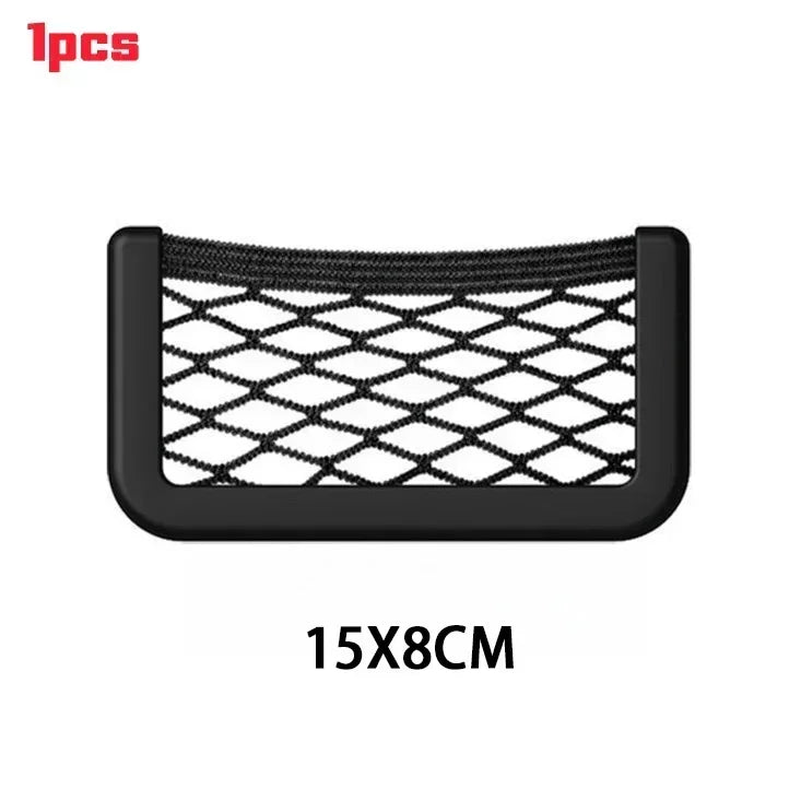 Car Mesh Storage Bag Universal Elastic Interior Organizer