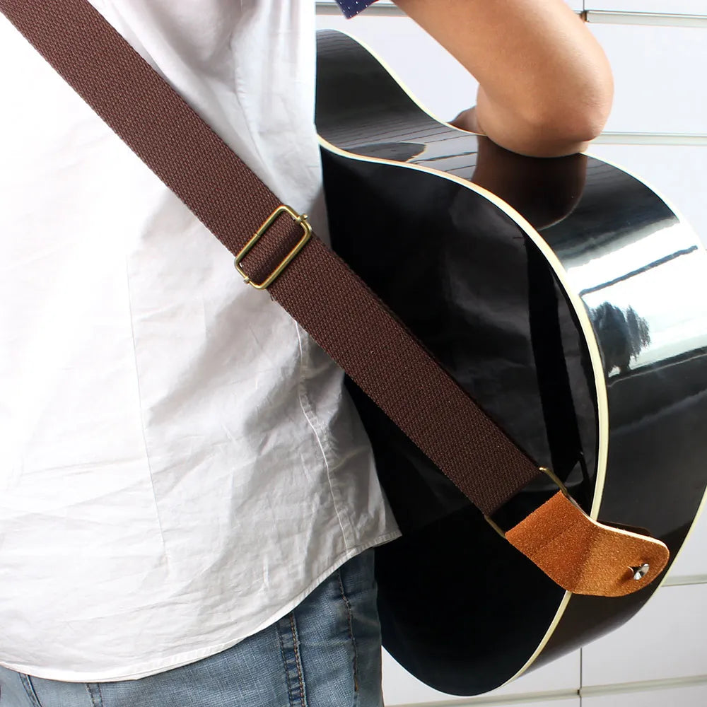 Guitar Strap Multi-Color Guitar Belts Adjustable Pure Cotton Guitar Straps for Bass A alternate view