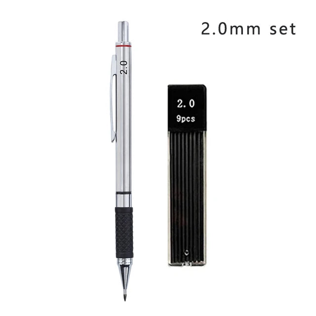 Metal Mechanical Pencil Set lifestyle view
