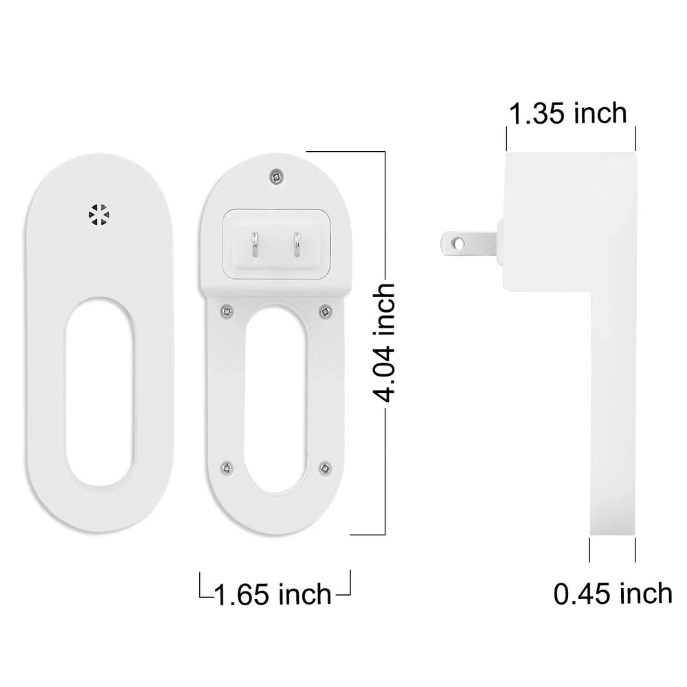 LED Plug Night Light with Twilight Sensor | Energy Saving Wall Socket Lamp for Kids additional angle
