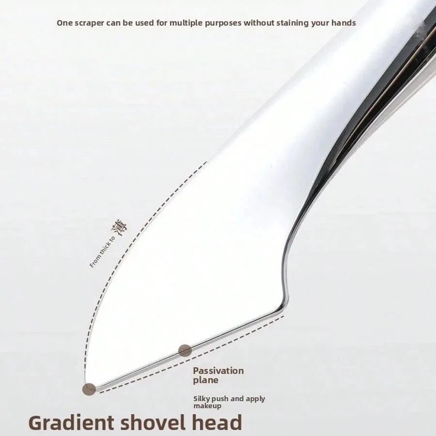 Upgraded Crescent Design Foundation Makeup Brush Ultra-thin Smooth Application Liquid lifestyle view