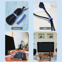 Toocki 5m Organizer Cable Management Tearable Organizador Cables 10mm Width Winder Ti alternate view