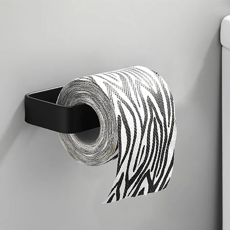 Kitchen Paper Towel Holder Adhesive Tissue Hanger Toilet Roll Paper Dispenser Cabinet St detail view