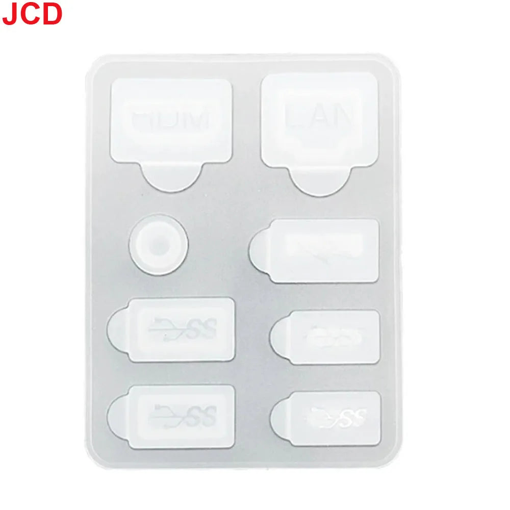 JCD Dust Plug for PS5 Slim | Anti-Dust USB Port Cover Kit close-up view