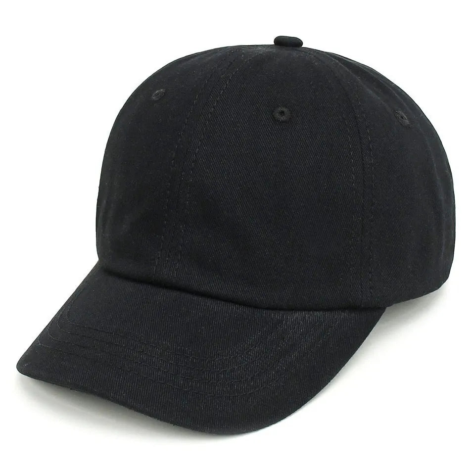 Baby Baseball Cap for Toddler | Low Profile Sun Hat with Adjustable Strap additional angle