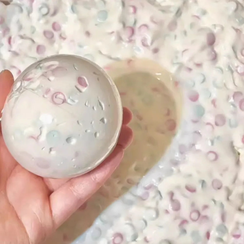 Butter Feel Squeeze Toy | Soft Shapeable Stress Relief Fidget Ball close-up view