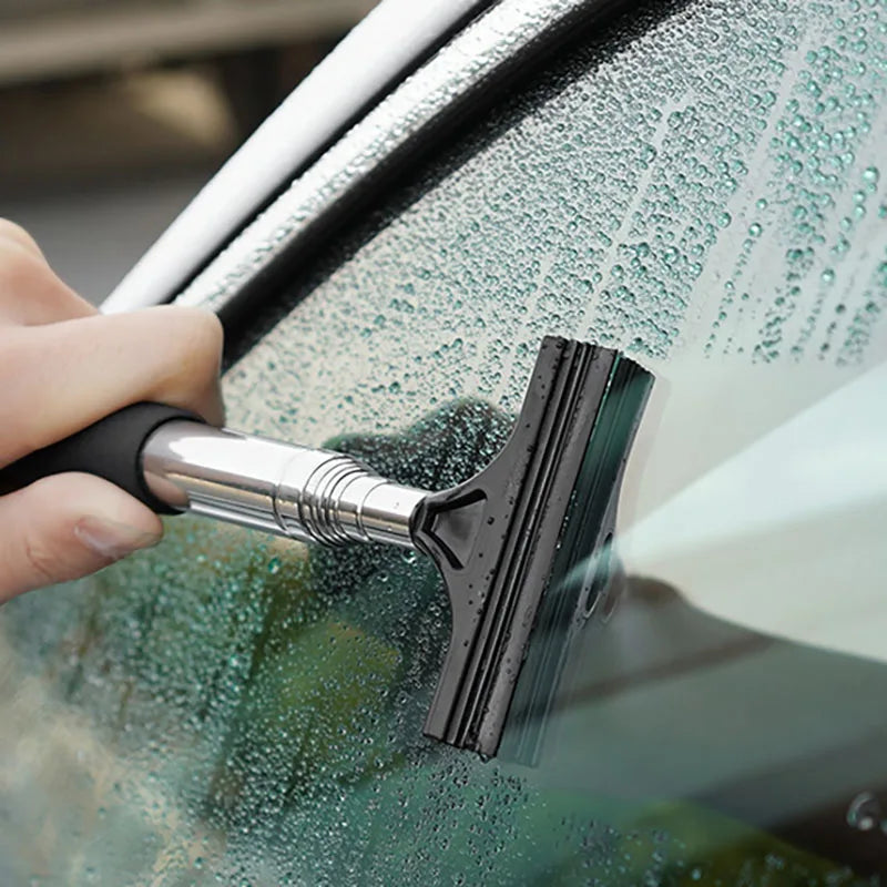 Telescopic Rearview Mirror Wiper Auto Glass Cleaner close-up view