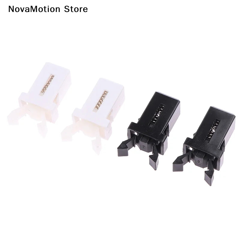 Trash Can Self-Locking Latch 10 Pcs Black White