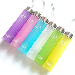 Water Bottle Drinkware Termos Frosted Stainless Steel Thermos Bottle Sport Drink Items Shatterproof