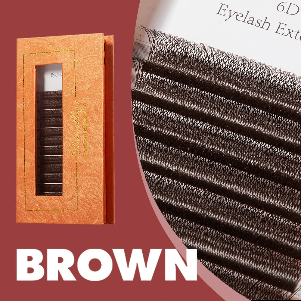 DeceMars 6D-W Shaped Eyelash Extensions | Salon-Grade Volume Lashes alternate view