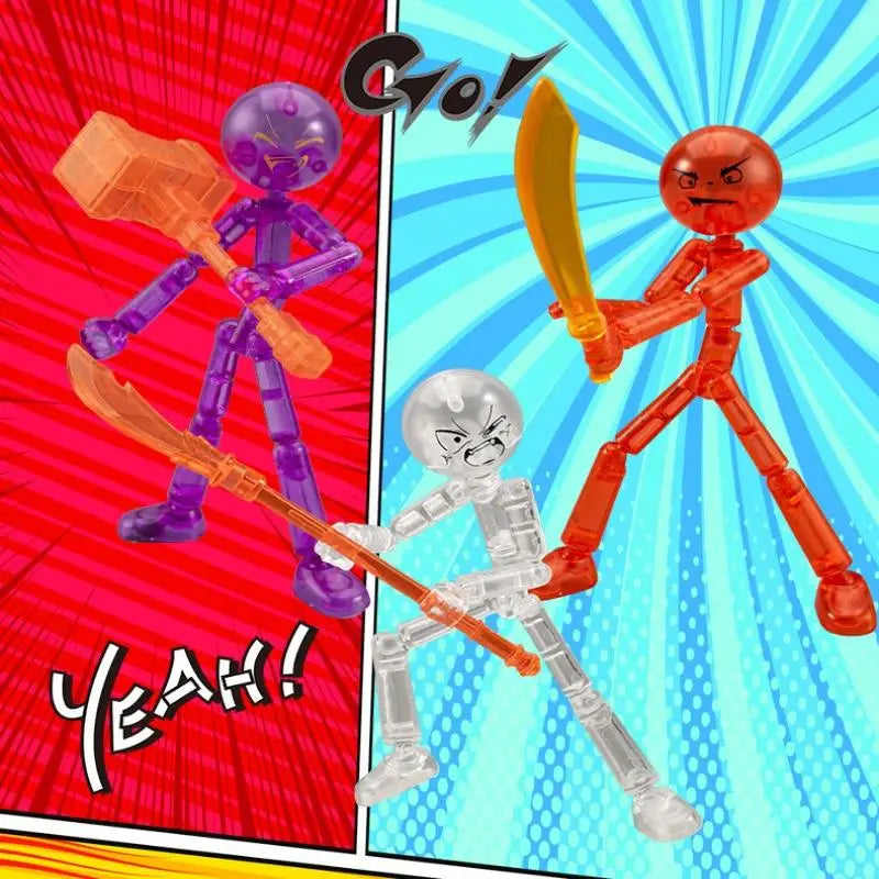 Multi-jointed Stickman Action Figure | 3D Printing Mannequin Toy