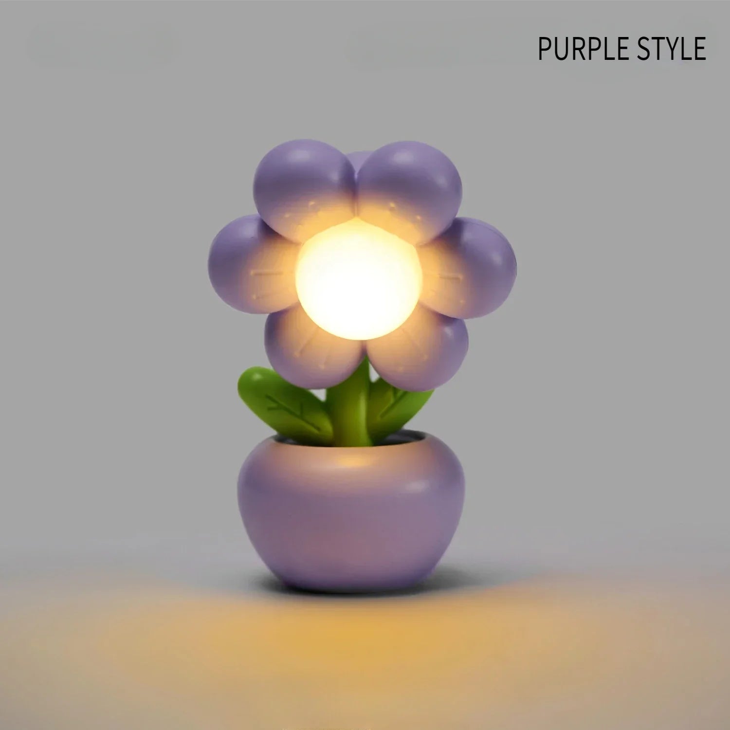 Mini LED Flower Night Light | Cute Table Lamp for Kids Bedroom alternate view