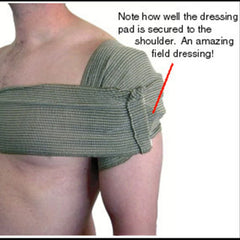Emergency Wound Bandage | Israeli Style First Aid Compression Dressing close-up view