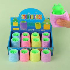 Funny Pop-Up Slow Rebound Squishy Cheese Mouse Cup Hand Antistress Reliever Squirrel Cup detail view