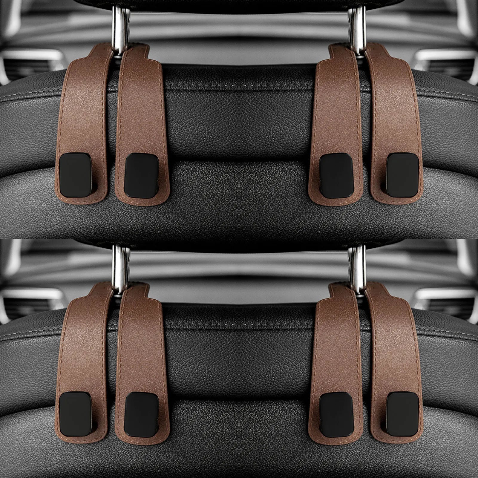 Car Headrest Hooks Seat Back Organizer Holder