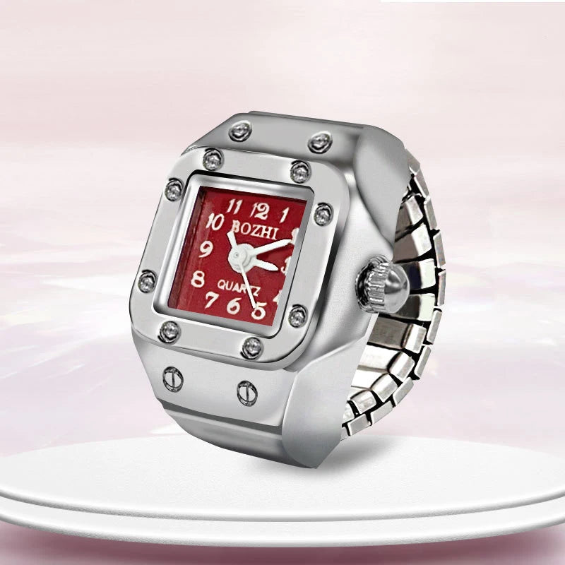 Roman Numeral Punk Gothic Finger Clock Jewelry