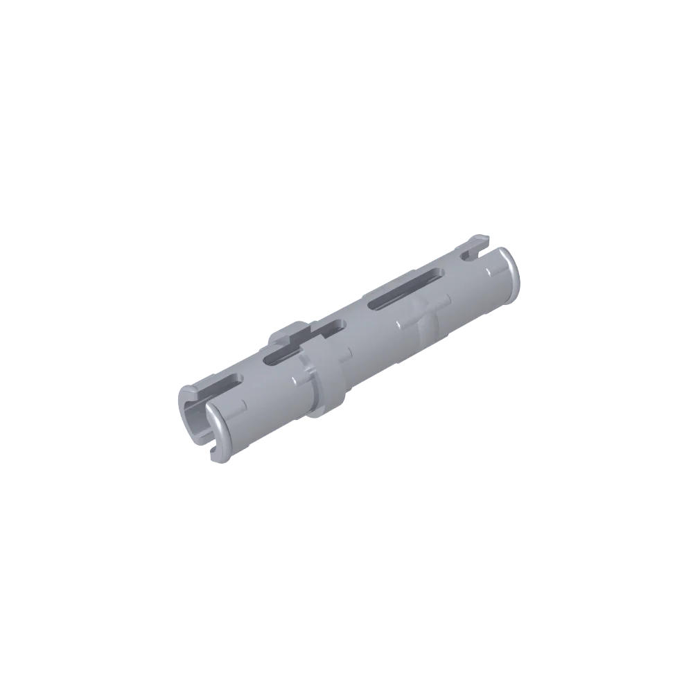 Gobricks GDS-888 Technical Pin 3L with Friction Ridges | Compatible with Lego 6558 detail view