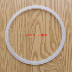 Silicone Pressure Cooker Sealing Ring | Food Grade Replacement Gasket close-up view