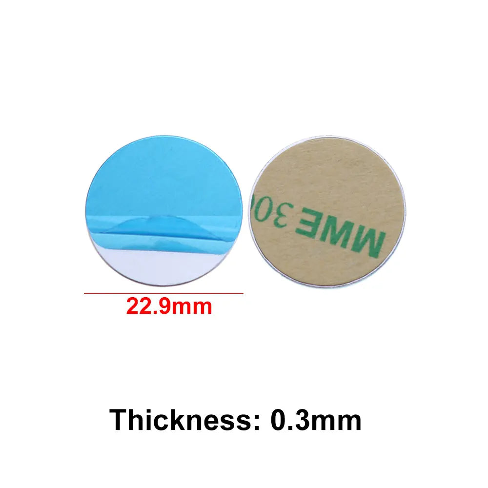 Silver Magnetic Metal Plate for Phone Holder 10 Pcs