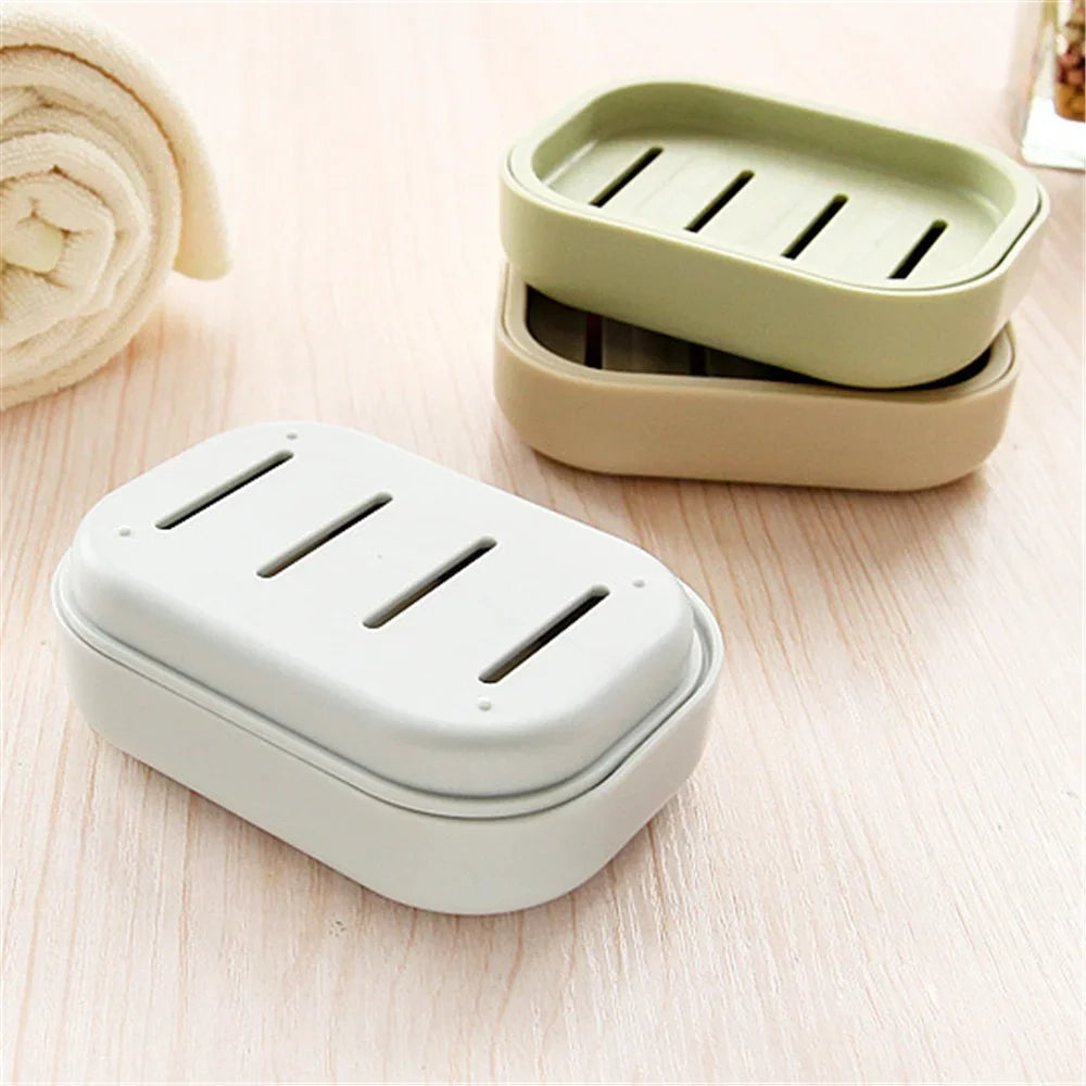 Hiking Holder Container Soap Box Plastic Soap Box Dispenser Soap Rack close-up view