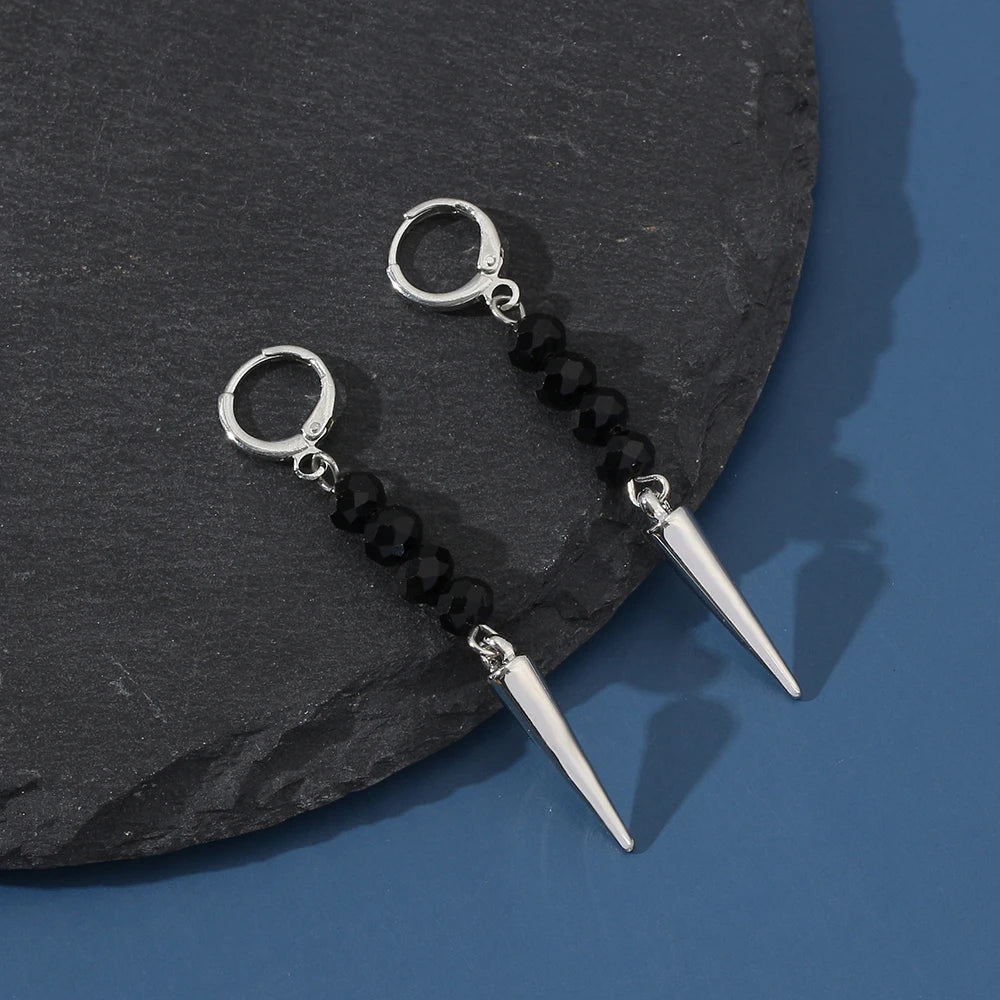 Billy Hargrove Inspired Drop Earrings | Cosplay Cone Pendant Jewelry for Women alternate view